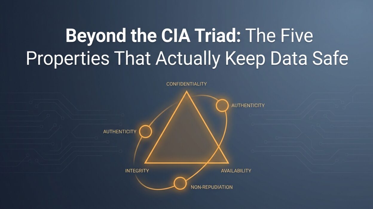 Cissp cia triad authenticity nonrepudiation hero